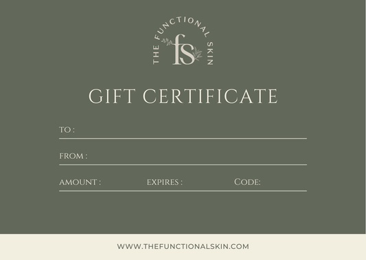 The Functional Collective Store Gift Card- ONLINE ONLY